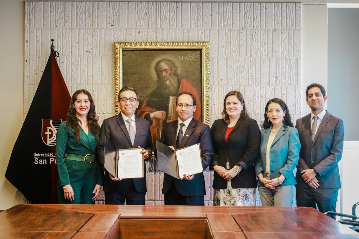 La San Pablo e Isaca Lima firman convenio para desarrollar capacidades ...