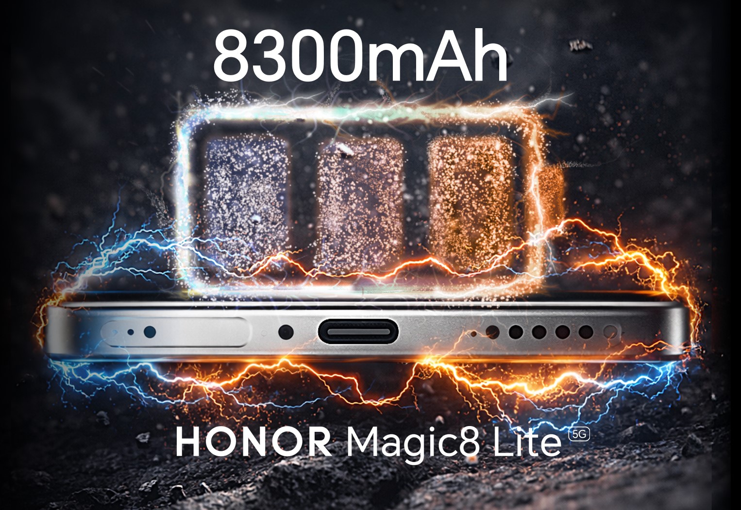 Olvídate del cargador: el HONOR Magic8 Lite llegá con 8300mAh de batería para ir a tu ritmo