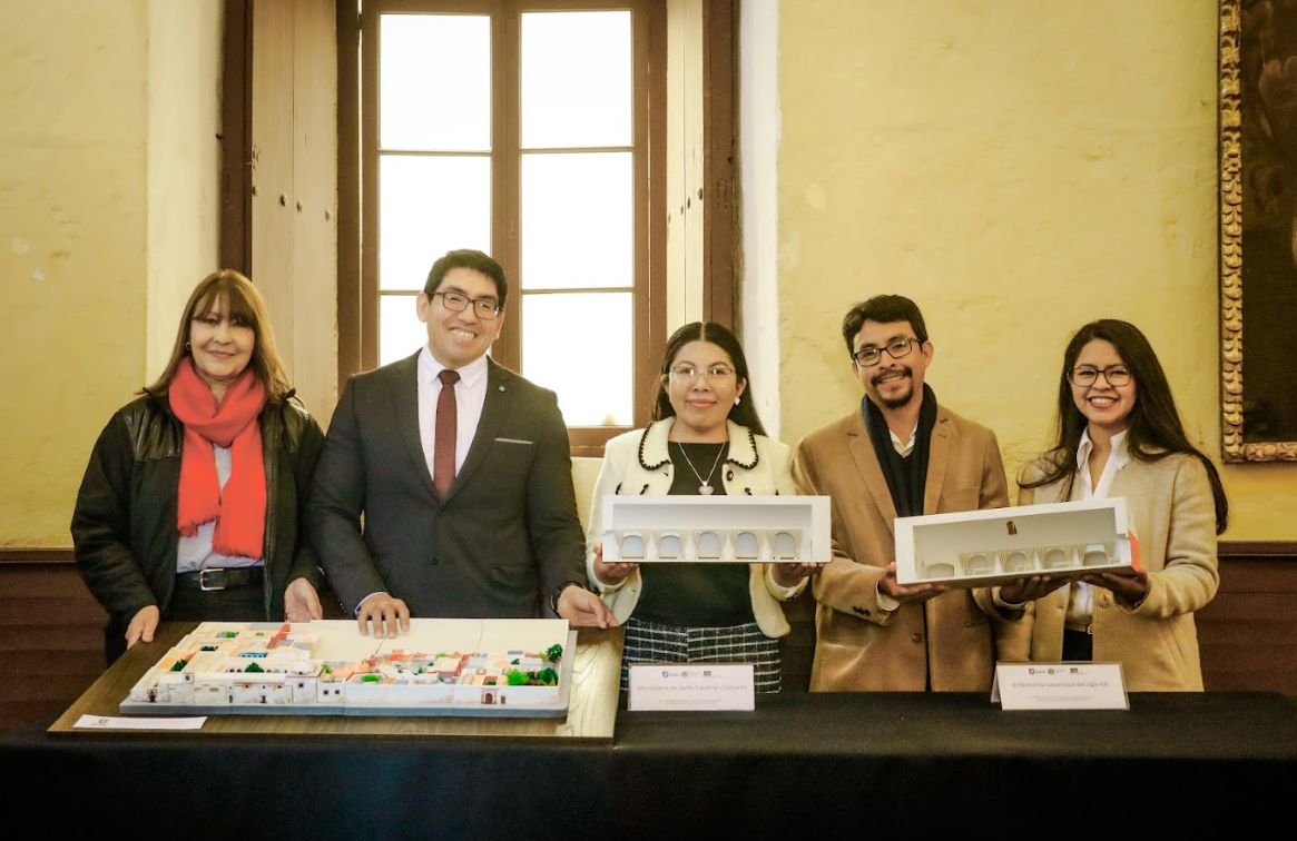 La San Pablo aporta en la conservación del Monasterio de Santa Catalina con investigación interdisciplinaria y tecnología 3D