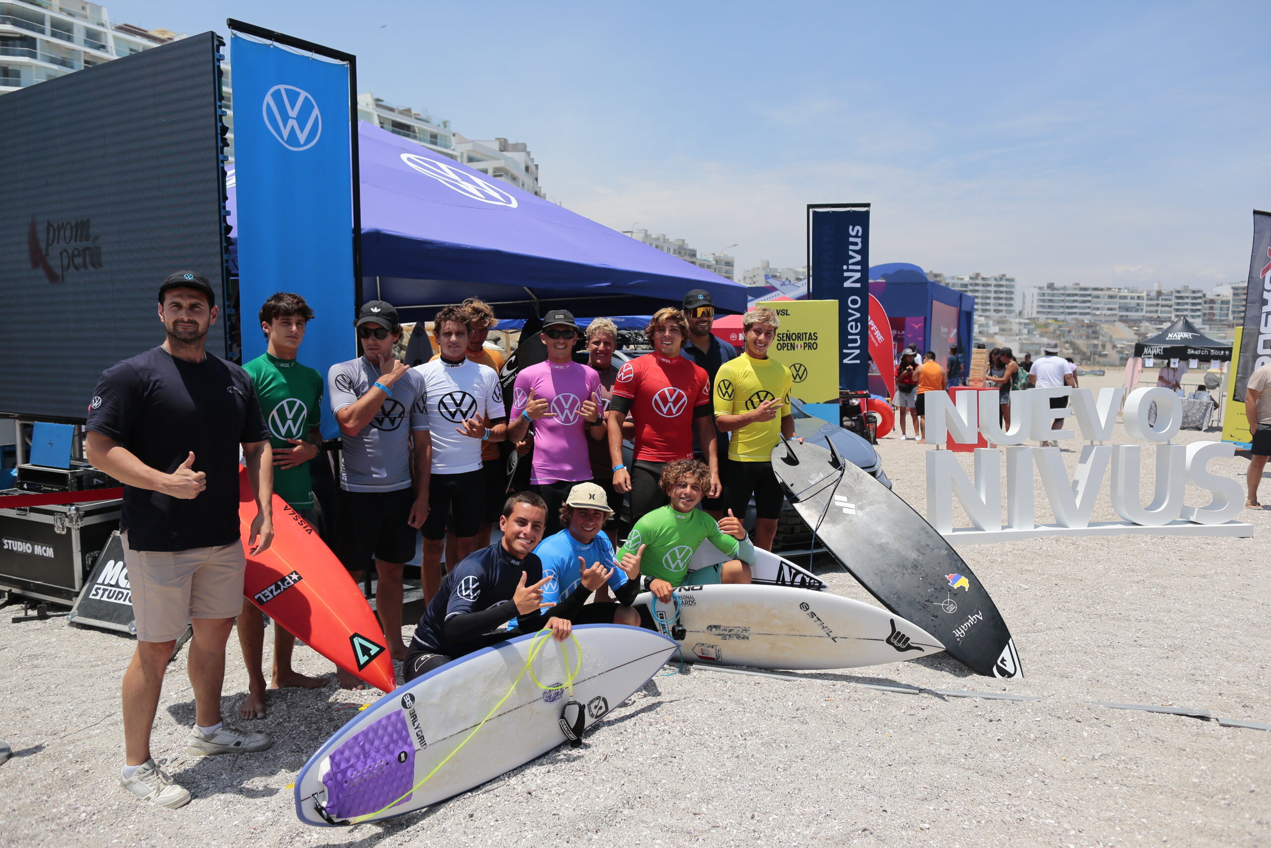 Volkswagen vuelve a las olas como sponsor oficial de Señoritas Open Pro 2026