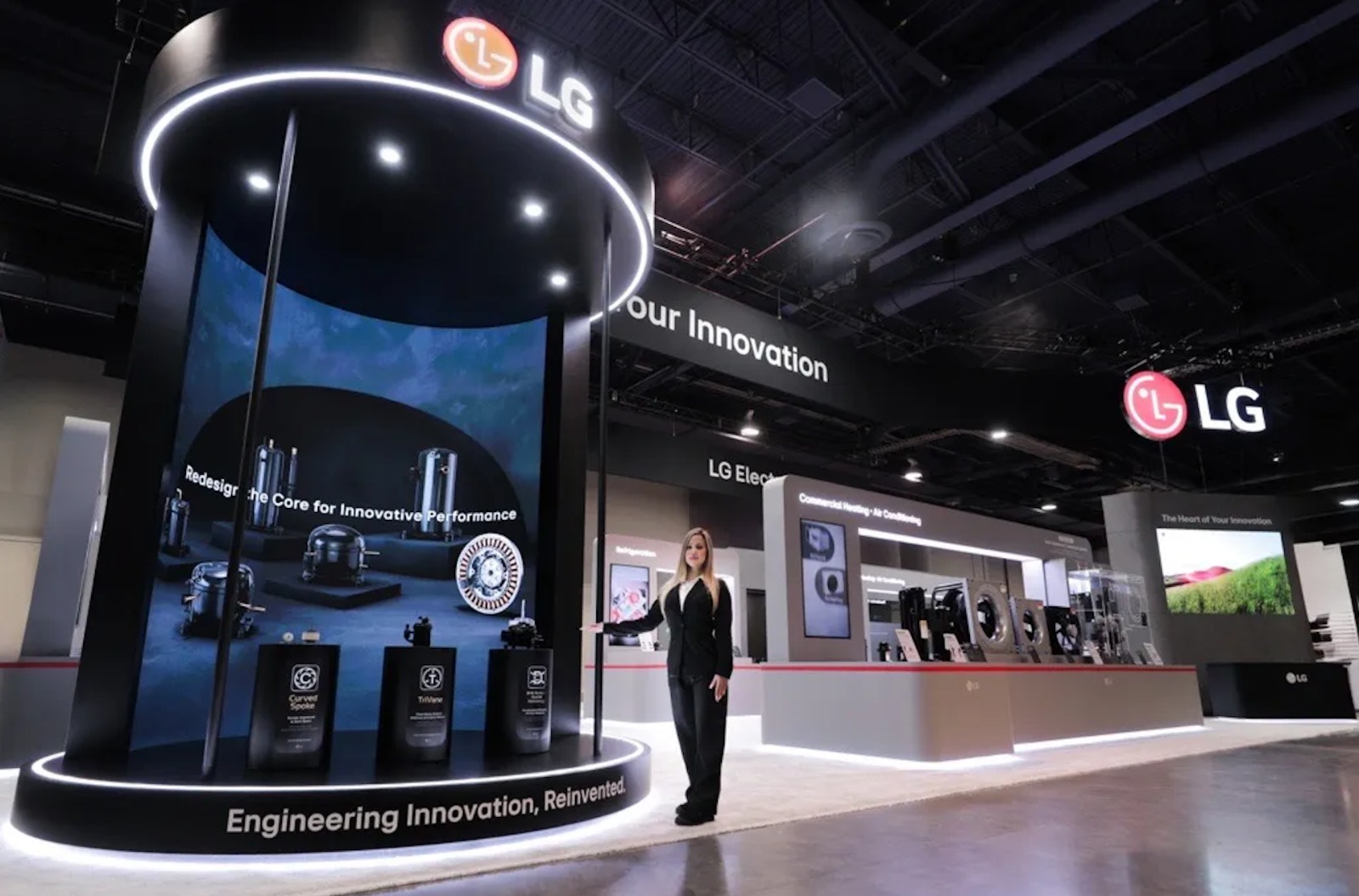 LG Electronics presentó tecnologías de componentes de próxima generación en AHR Expo 2026