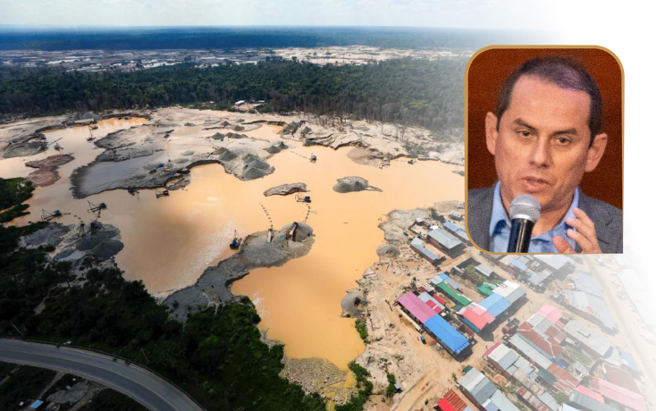 Carlos Gallardo del IPE: “Donde se dijo ‘agua sí, minería no’, hoy hay minería ilegal”