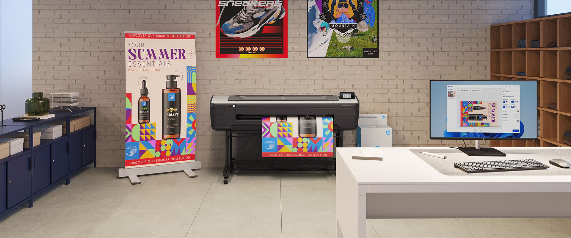 HP refuerza el liderazgo en impresión de gran formato en FESPA 2026 con la nueva serie de impresoras DesignJet y amplía capacidades del centro de producción de PrintOS