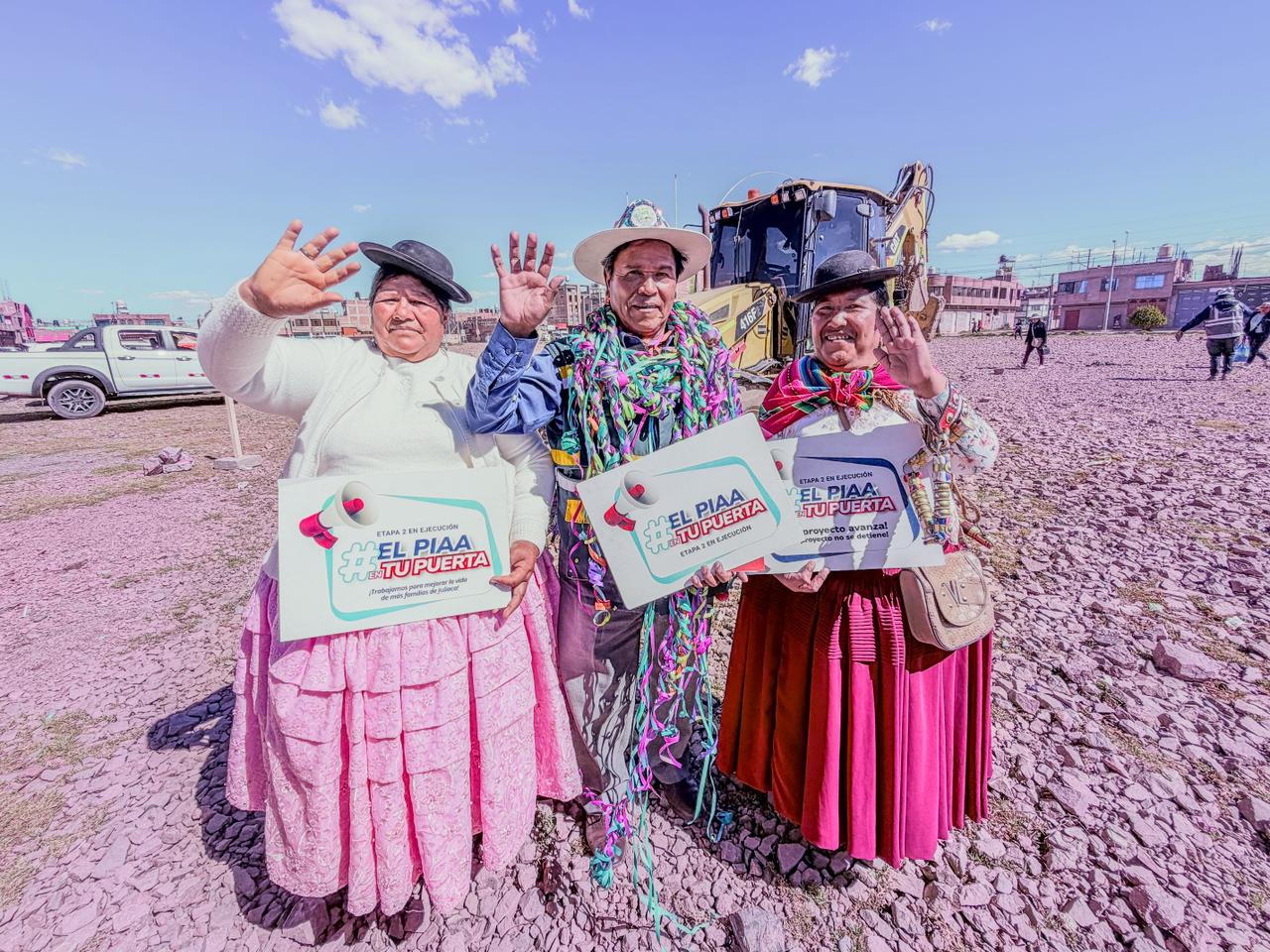 ¡Seguimos avanzando! Ministerio de Vivienda supervisa los trabajos de la Etapa II del PIAA Juliaca