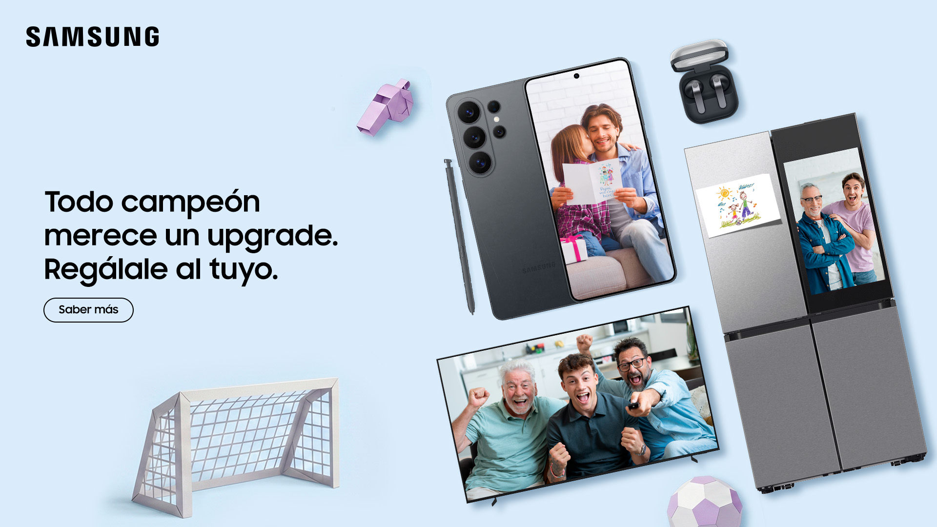 Día del Padre: Samsung tiene opciones de regalo para todos los estilos