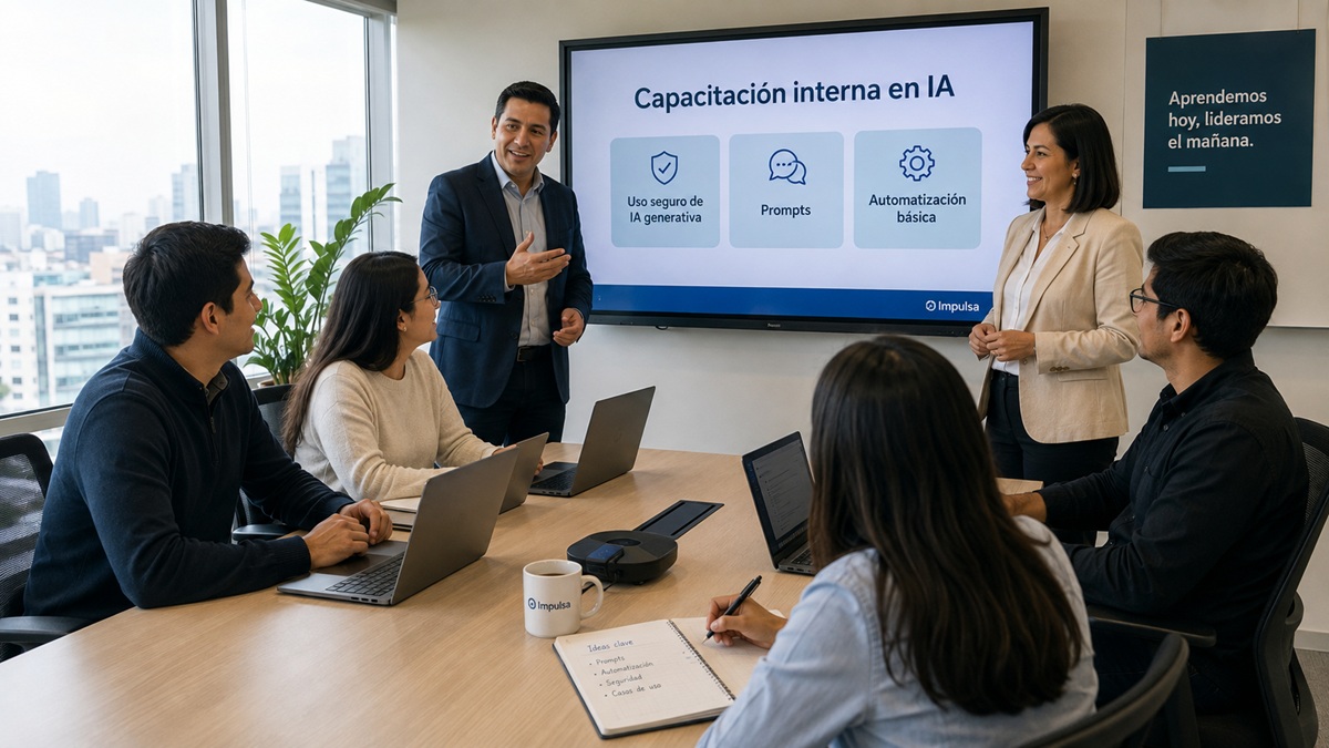 1 de cada 4 trabajadores en Perú considera que su empresa aún no cuenta con estrategias para desarrollar habilidades en IA