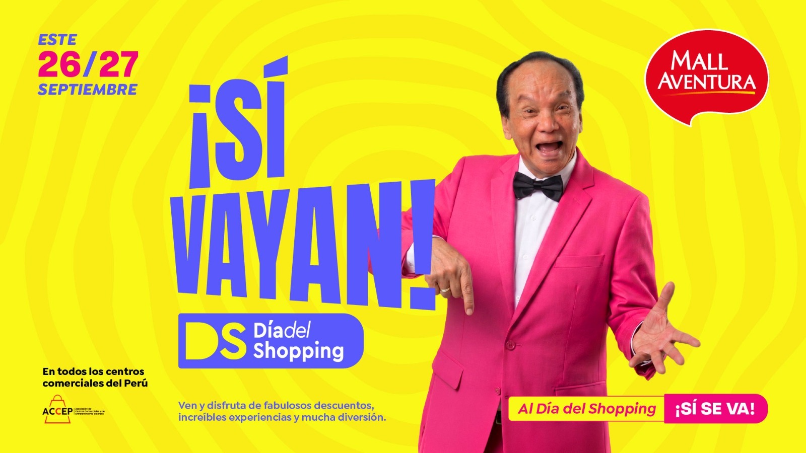 Mall Aventura celebra el Día del Shopping con descuentos de hasta 70% y actividades para toda la familia