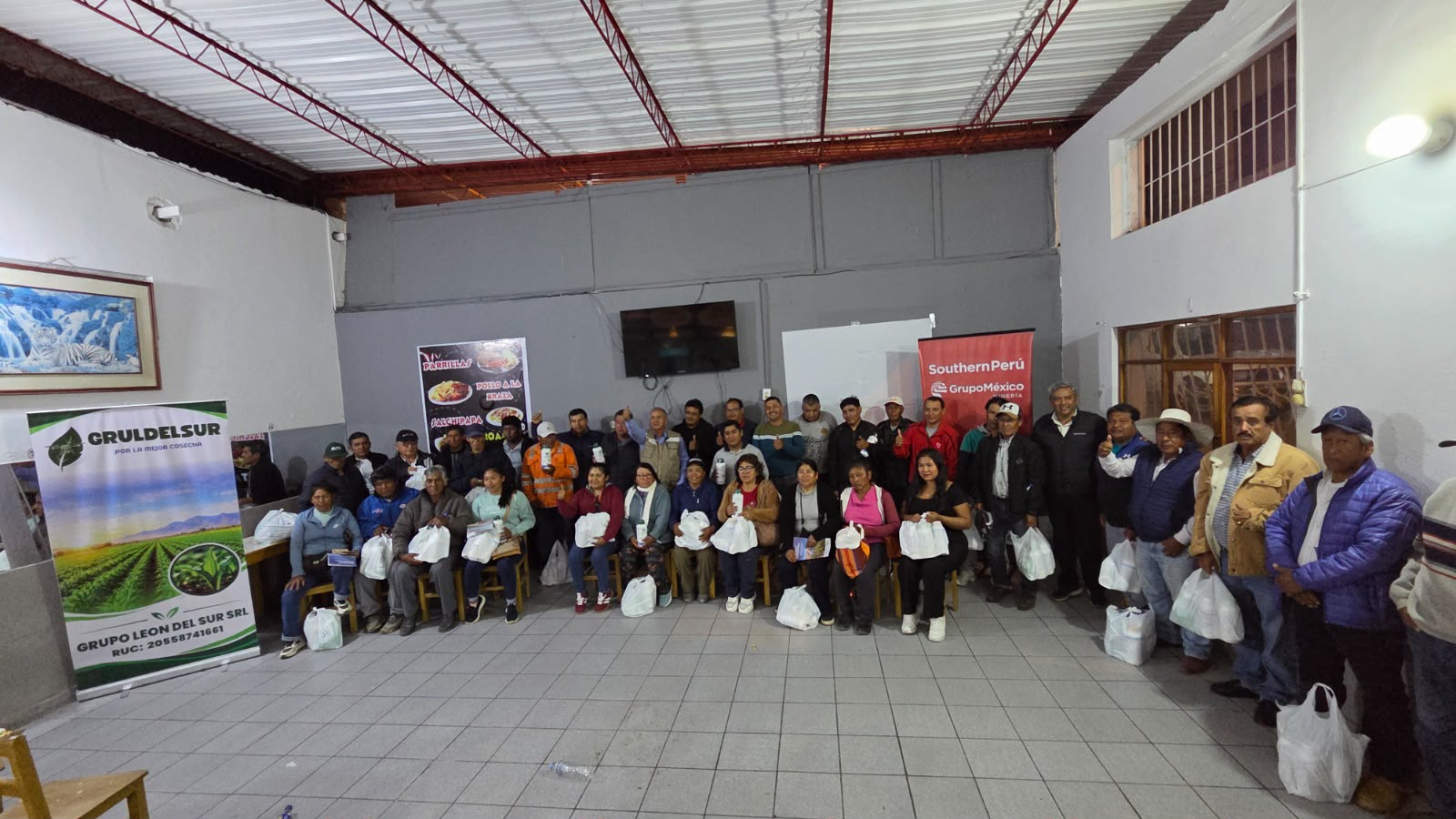 Southern Perú fortalece producción de ajo en el valle de Tambo con capacitación a 200 agricultores
