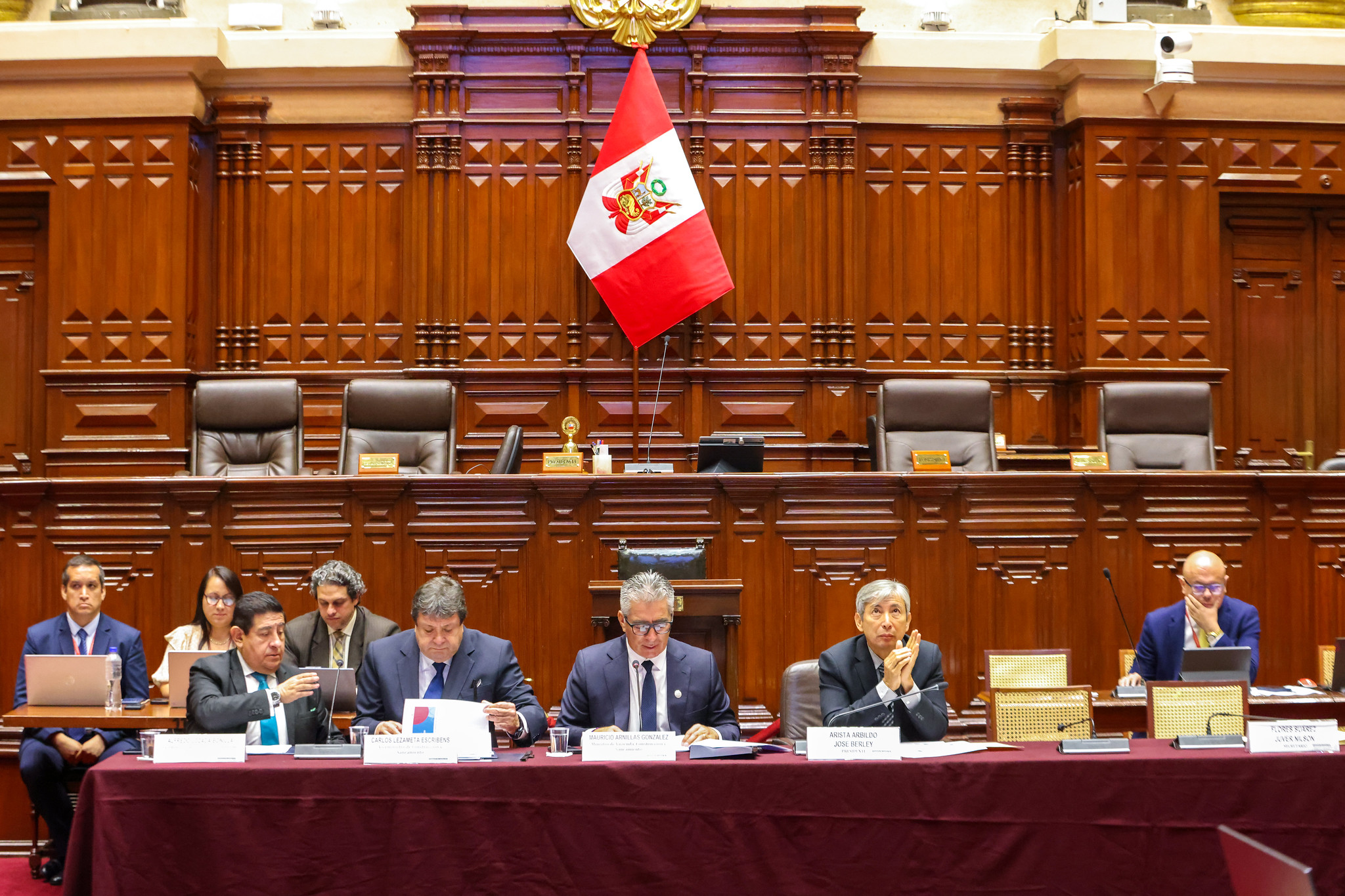Ministro de Vivienda sustenta presupuesto adicional de S/5,899 millones para cerrar brechas en vivienda, agua potable y saneamiento